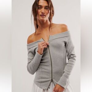 ❤️‍🔥Firm Price❤️‍🔥 Free people Eye Candy Sweater Tee